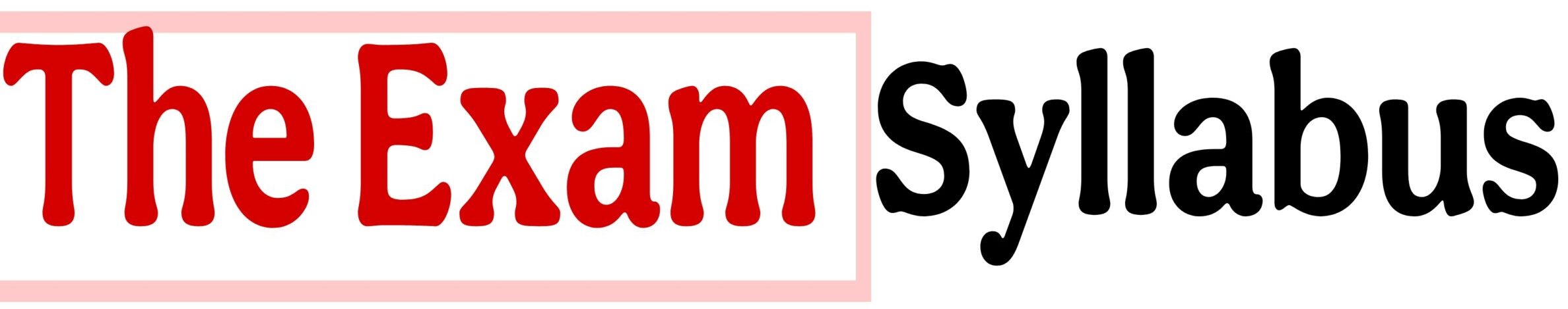 The Exam Syllabus